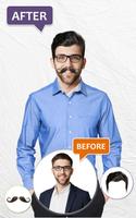 Men Formal Shirt Photo Suit Ekran Görüntüsü 3