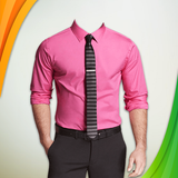 Man Formal Shirt Photo Suit 아이콘