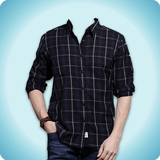 Man Shirt Photo Suit Editor-icoon