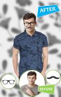 برنامه‌نما Man Shirt Photo Suit Editor عکس از صفحه