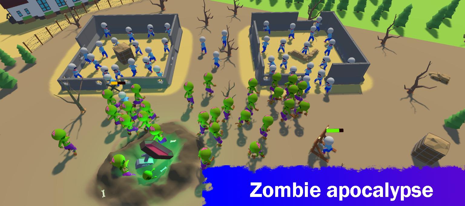 A Zombie's Life карта. Zombie Catchers.