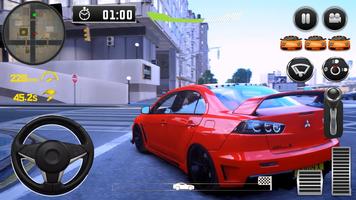 City Driving Mitsubishi Simulator capture d'écran 2