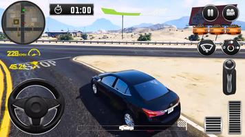 City Driving Toyota Car Simulator captura de pantalla 2
