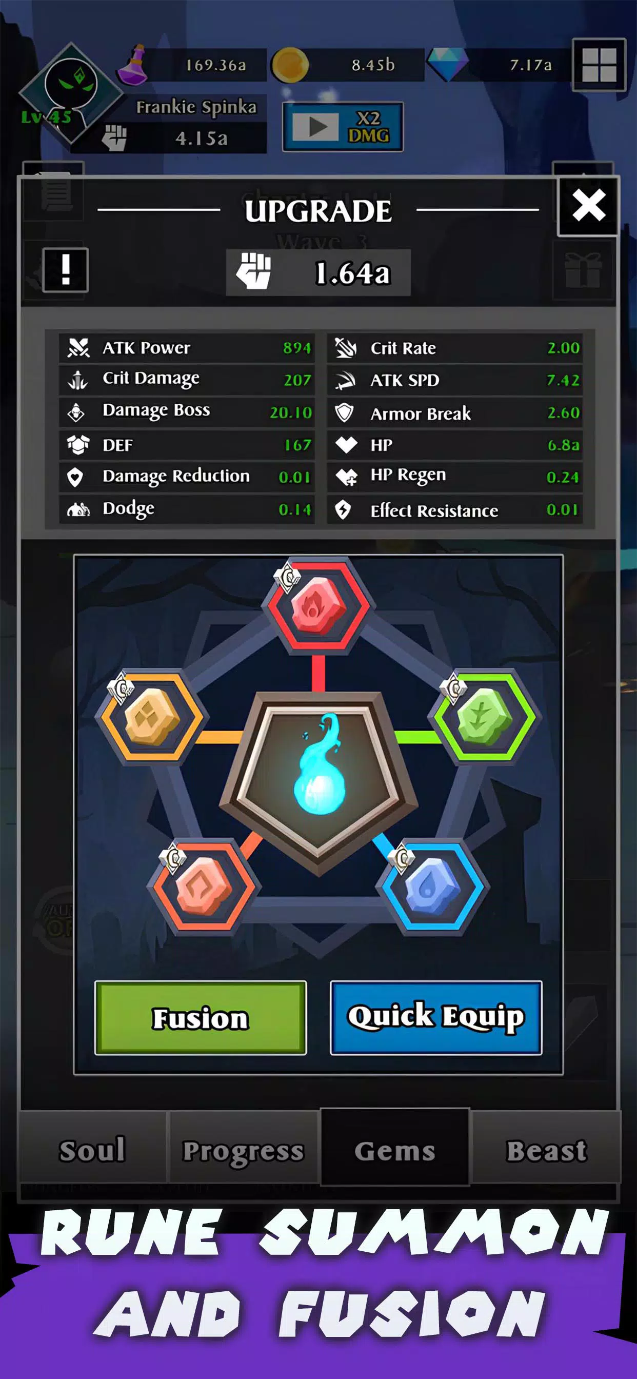 Stickman : Soul Leveling