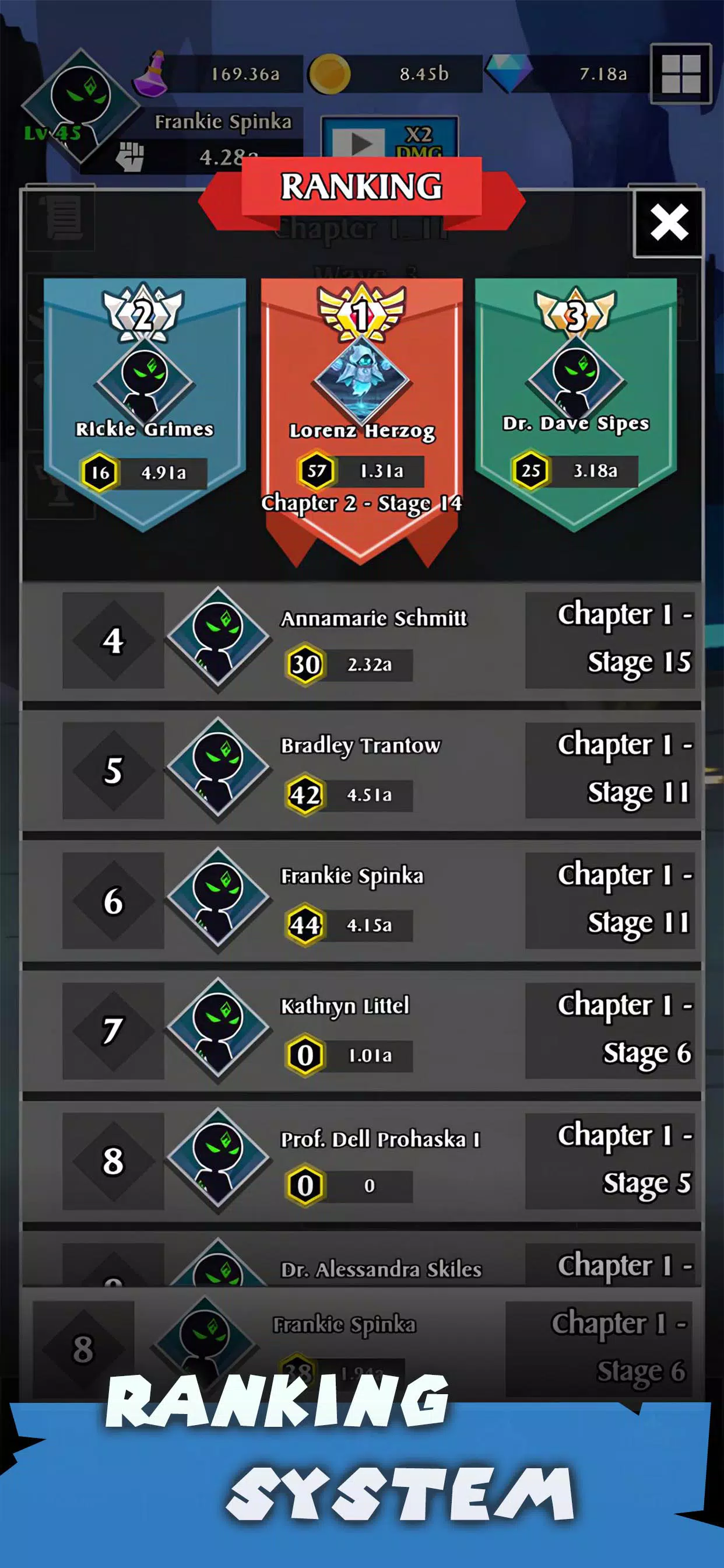 Stickman : Soul Leveling