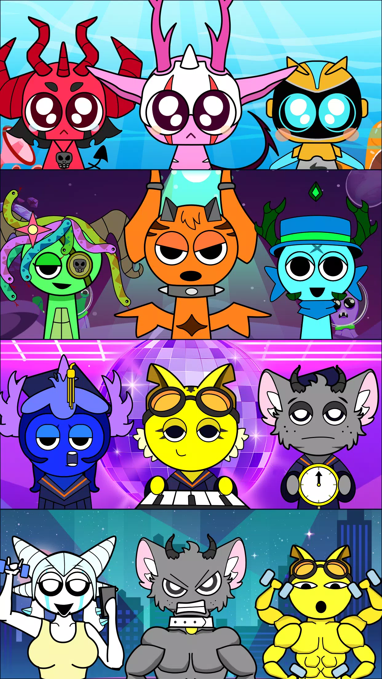 Cute Monster Band