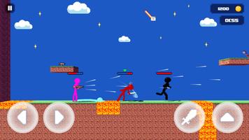 Stickman Fighting 3D ảnh chụp màn hình 1