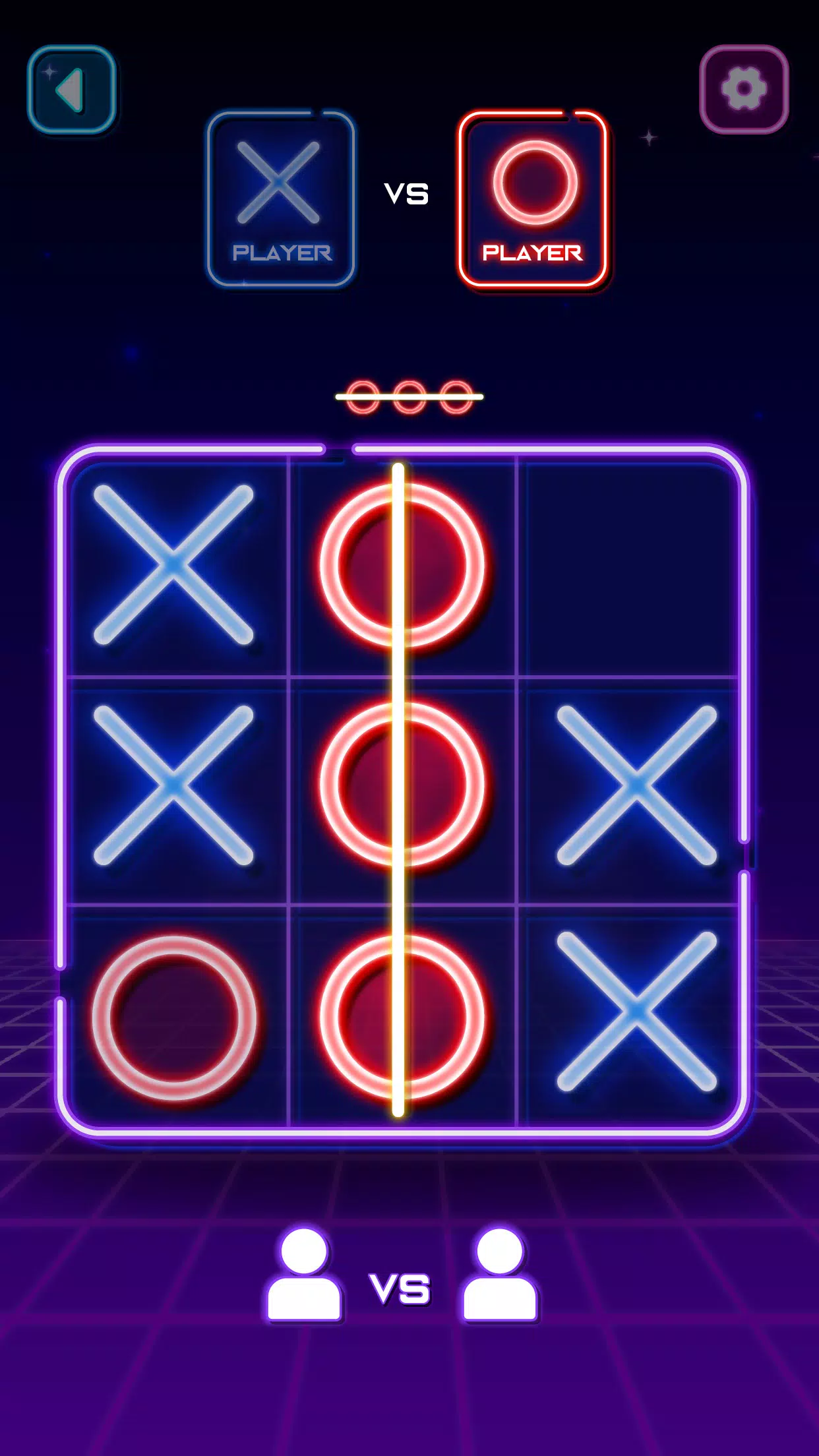 Tic Tac Toe Glow for Android - Download the APK from Uptodown