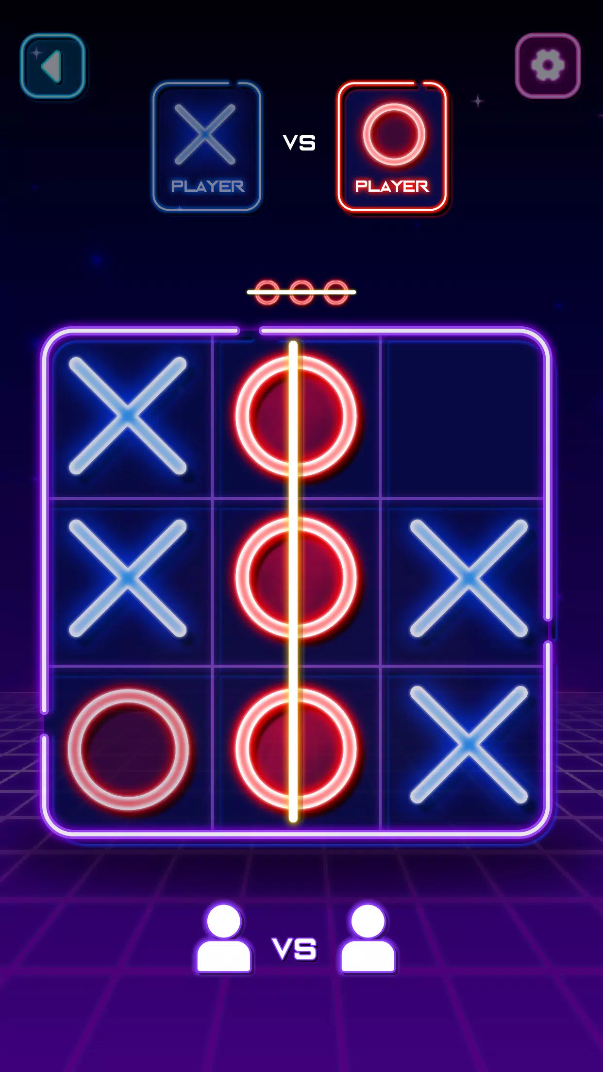 Tic Tac Toe Glow APK (Android Game) - Free Download