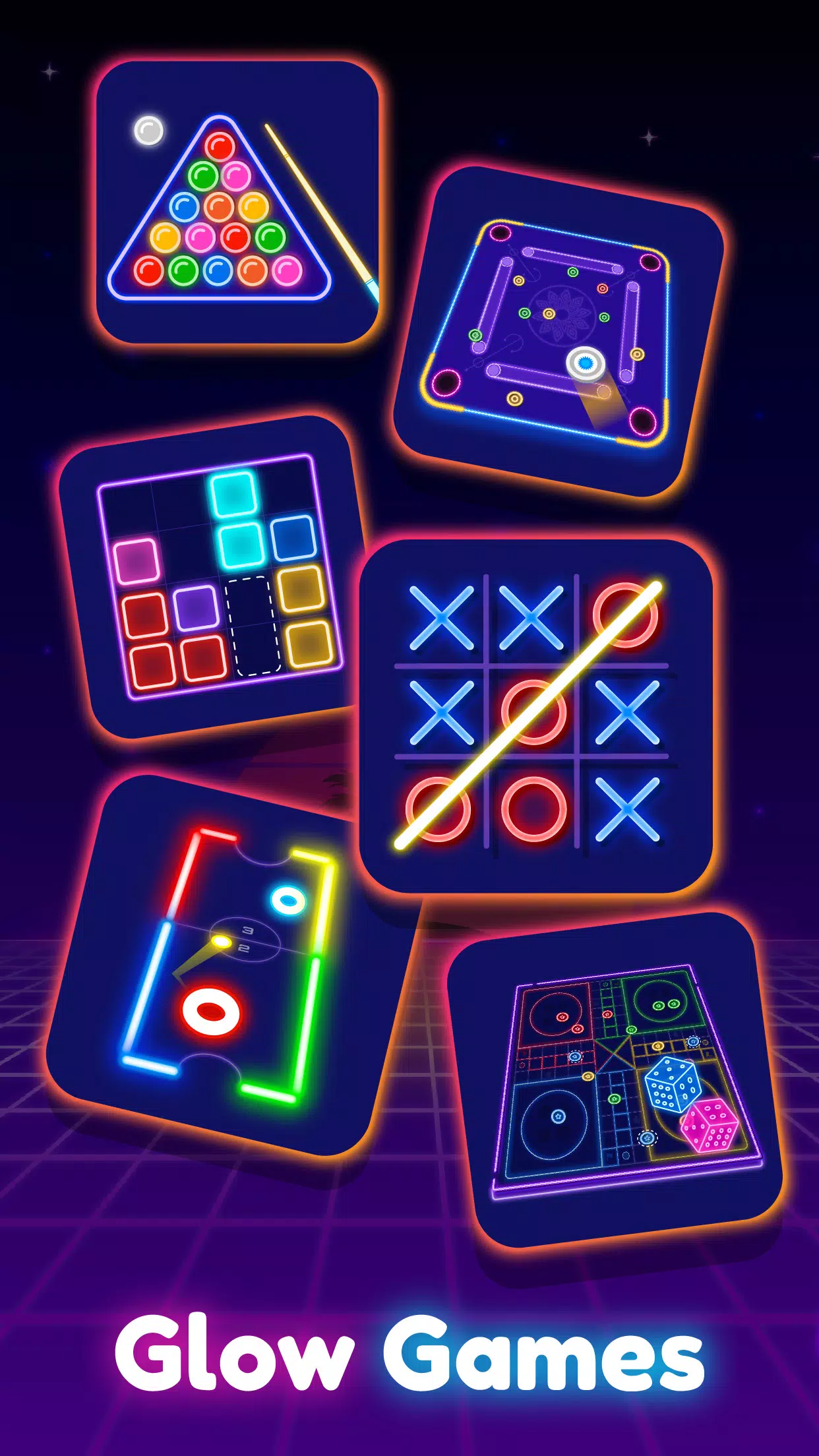 Tic Tac Toe Glow 2 APK for Android - Download