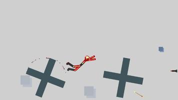 Stickman Crash: Dismounting imagem de tela 2