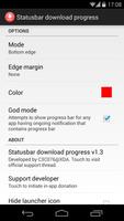 Statusbar Download Progress الملصق