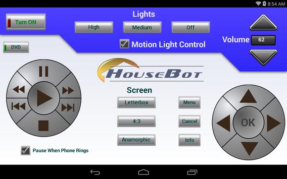 HouseBot Remote 截图 6