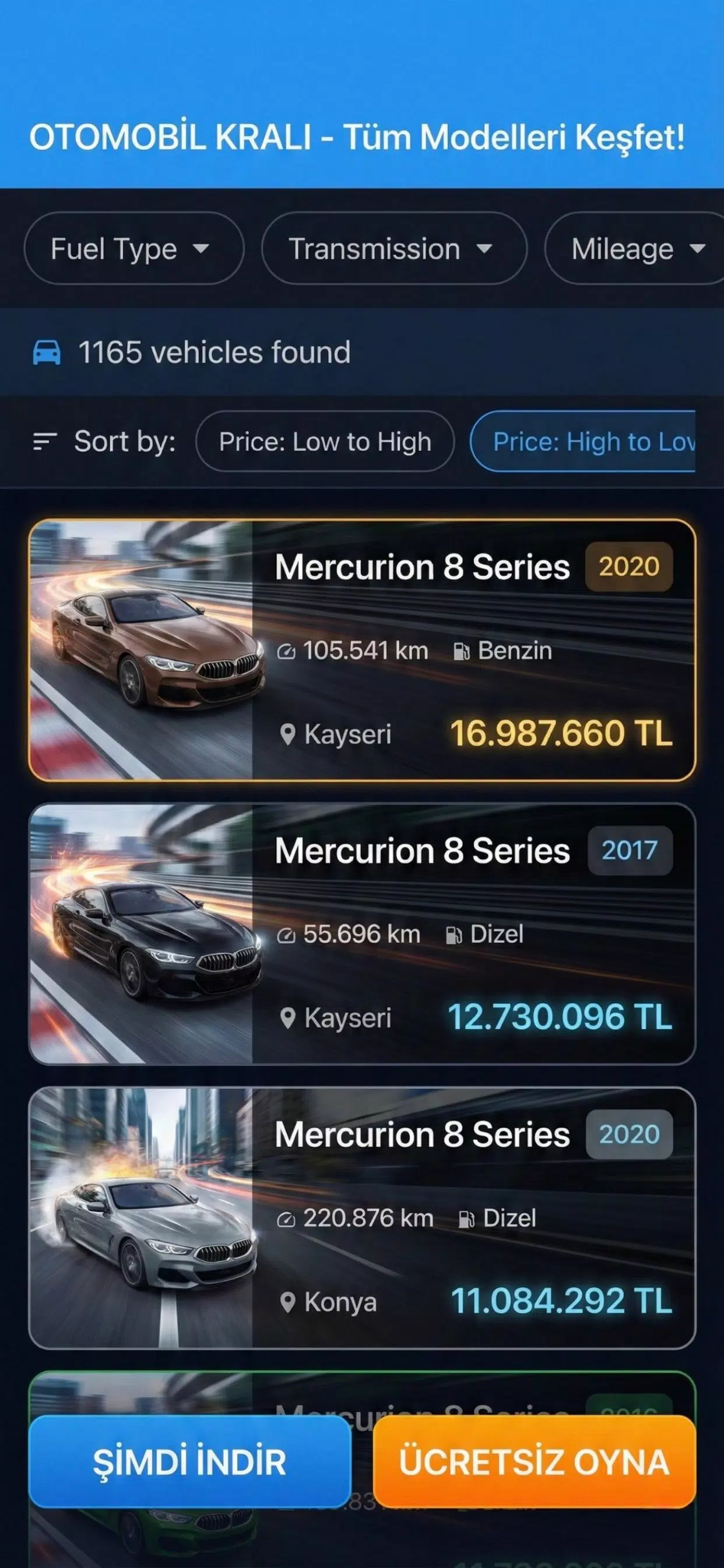 Cebinden: Car Sales Simulator