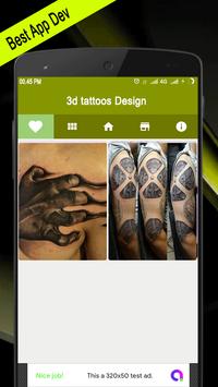 3d Tattoos Design poster