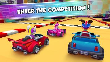 Chuck E. Cheese's Racing World الملصق