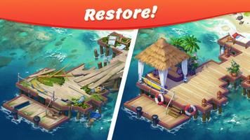 Tropical Forest: Match 3 Story پوسٹر