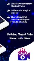 Birthday Magical Video Maker With Music capture d'écran 3