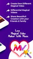 Love Magical Video Maker With Music capture d'écran 3
