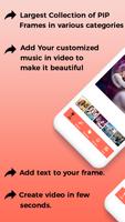 PIP Camera Video Maker - PIP Video Maker With Song Affiche