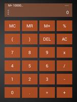 Customizable Calculator Widget poster