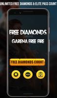 Free Diamonds & Elite Pass Calc For Free Fire-2019 Affiche