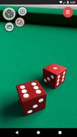 shake dice game پوسٹر