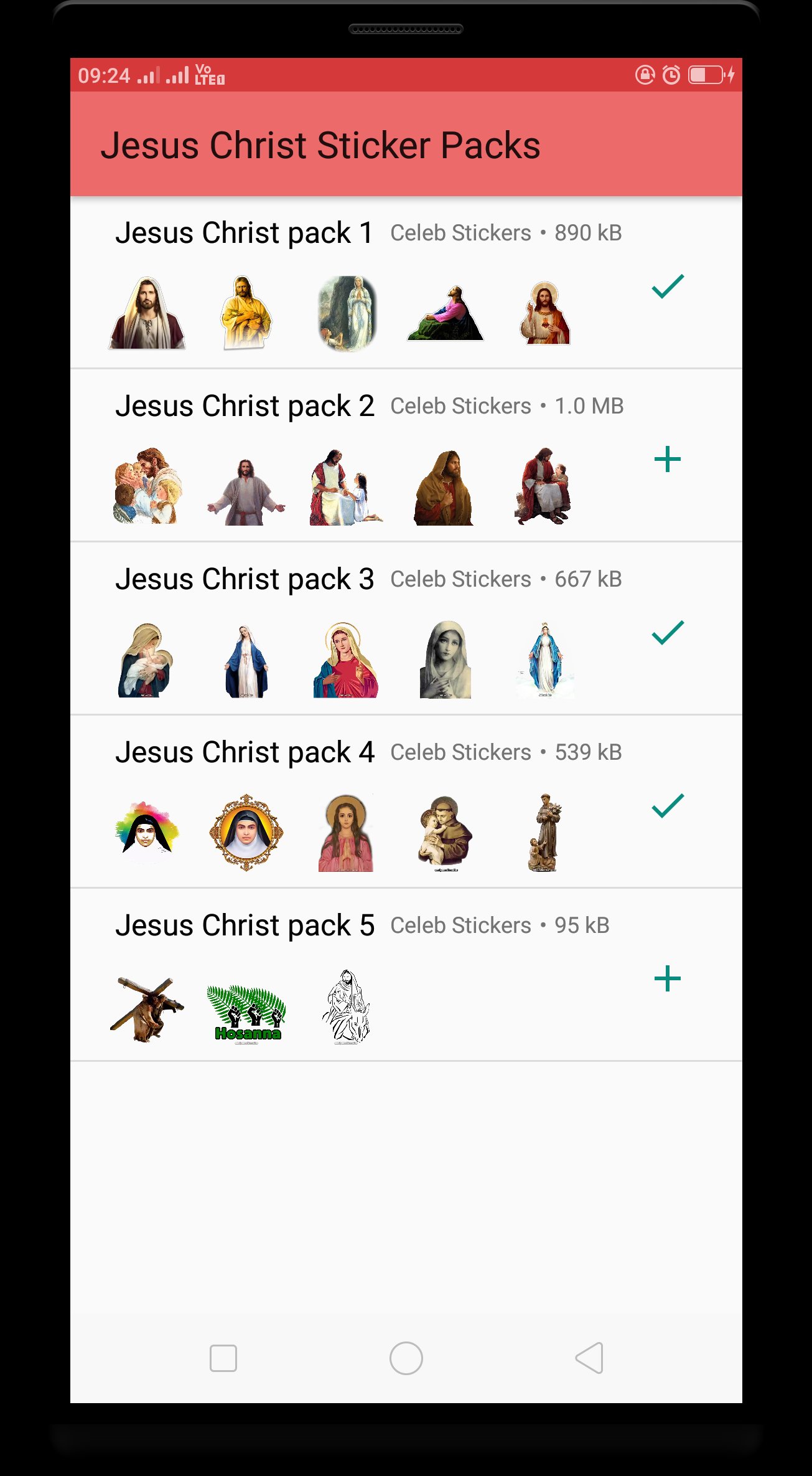 Descarga de APK de Jesus Christ WAStickerApps Stickers for Whatsapp