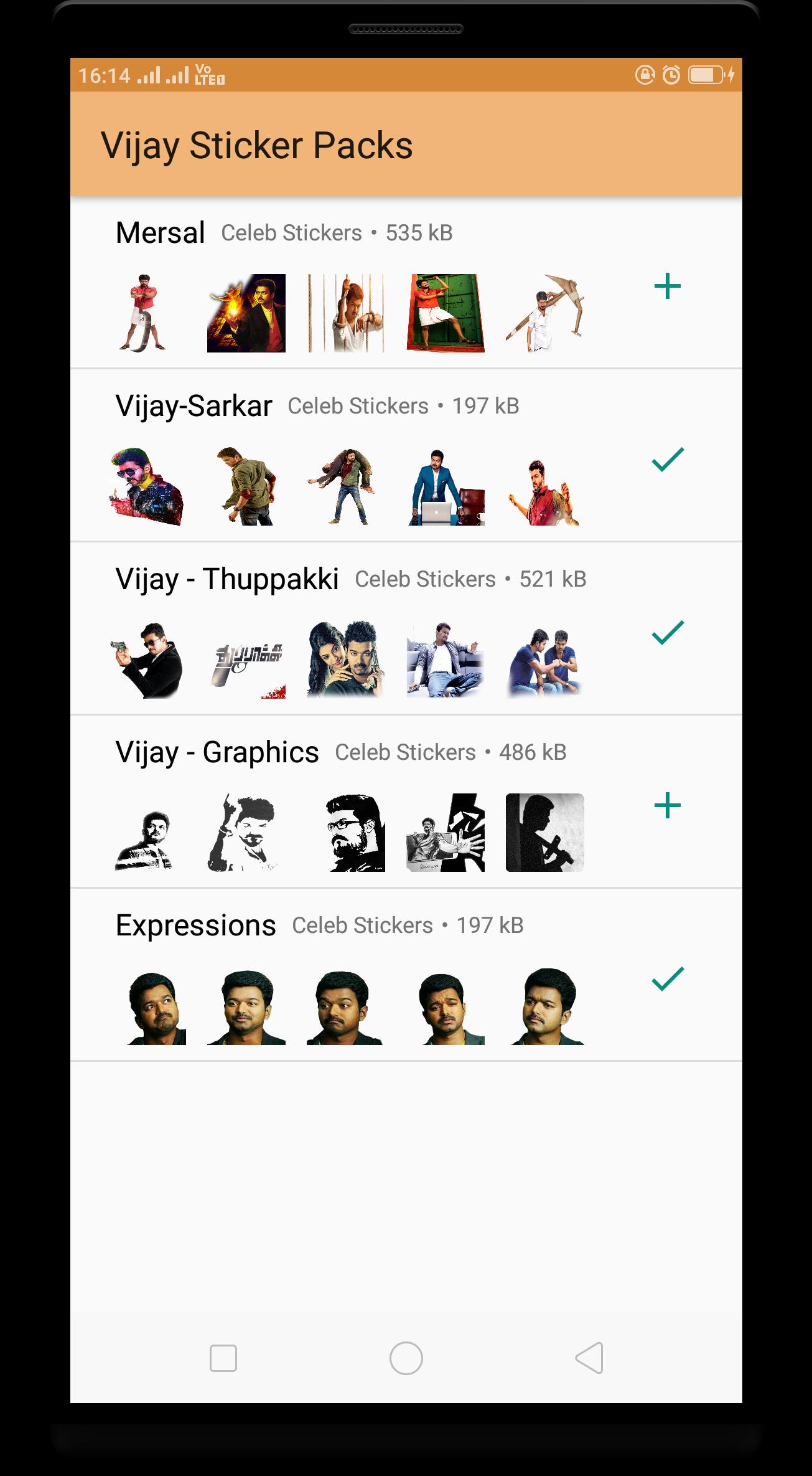 Vijay Wastickerapps Tamil Stickers For Whatsapp For Android