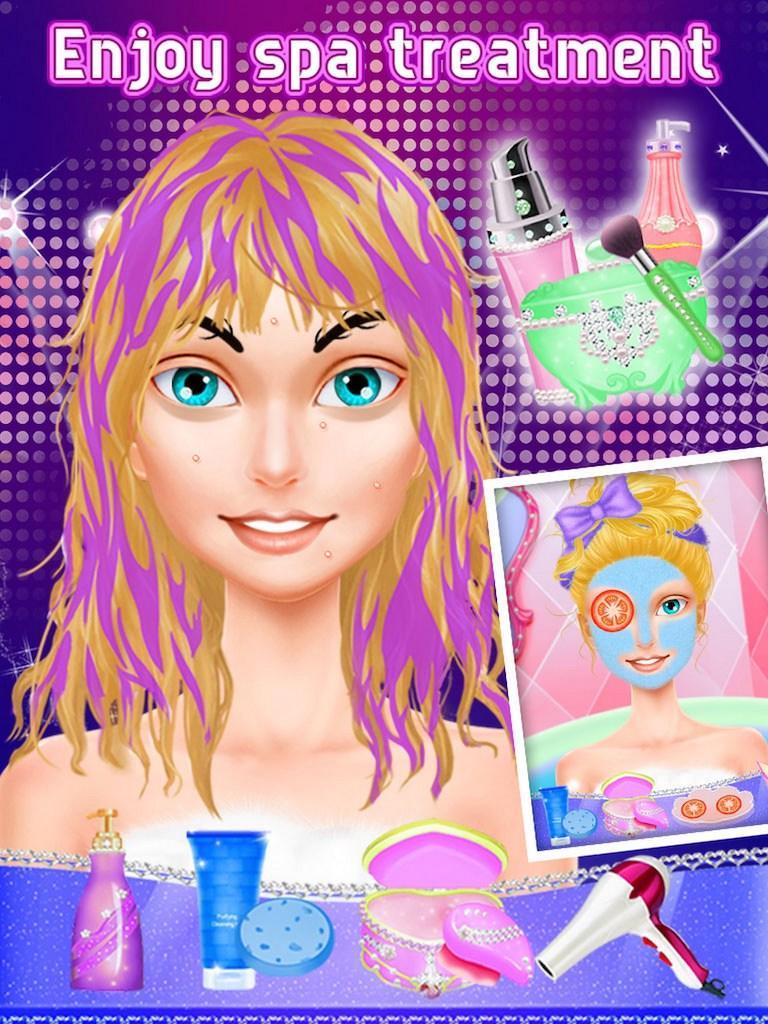 celebrity makeover free girl games : no inapps for android