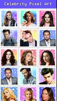 Hollywood Pixel Art Celebrity  постер