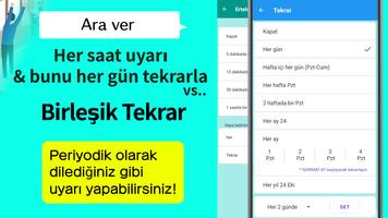 Hatırlatma FLEX Alarm Bildirim Ekran Görüntüsü 2