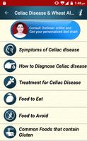 Celiac Disease Wheat & Gluten poster