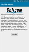 Cellcom Visual Voicemail poster