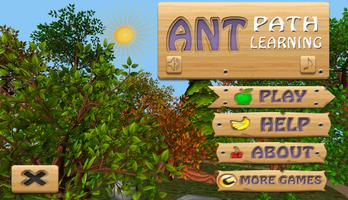 Ant Path Learning Affiche