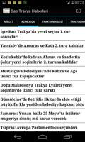 Batı Trakya Haberleri capture d'écran 1