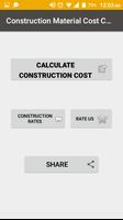 Construction Cost Calculator Affiche