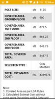 Construction Cost Calculator imagem de tela 2