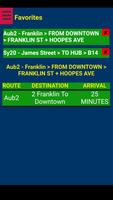 Central NY Centro Bus Tracker الملصق