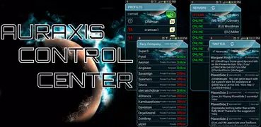 Auraxis Control Center