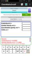 ChemMathsDroid ポスター