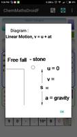 ChemMathsDroid screenshot 1