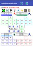 Badminton Match Scorer 海报
