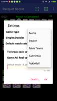 Racquet Game(Tennis,pickleBall ...) Match Scorer 截图 1