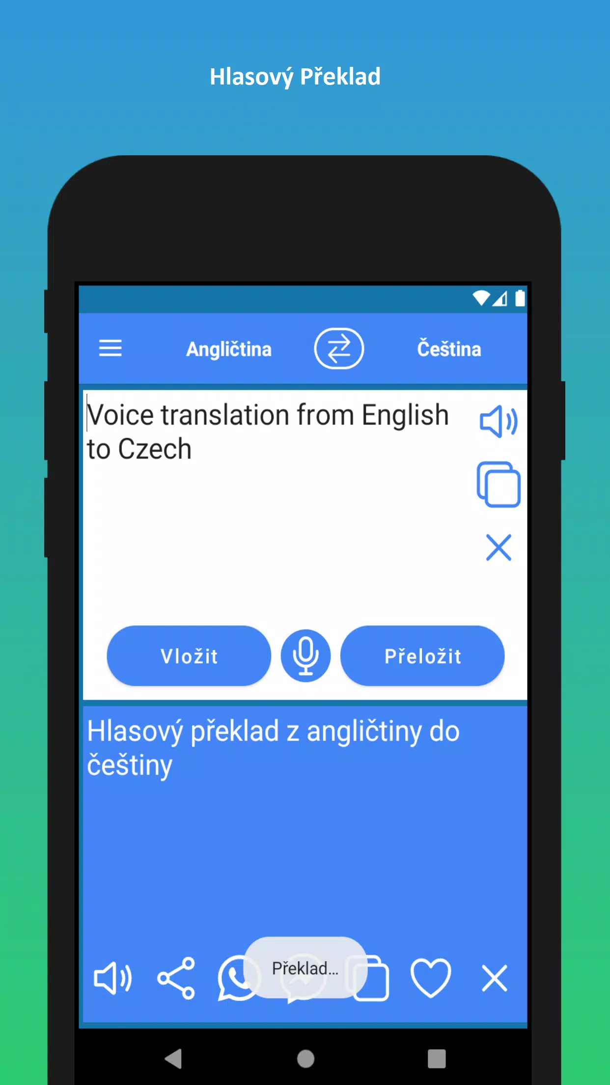 Descarga de APK de Čeština Angličtina Překladatel para Android