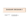 Kelas 10 SMK Dasar Desain 1