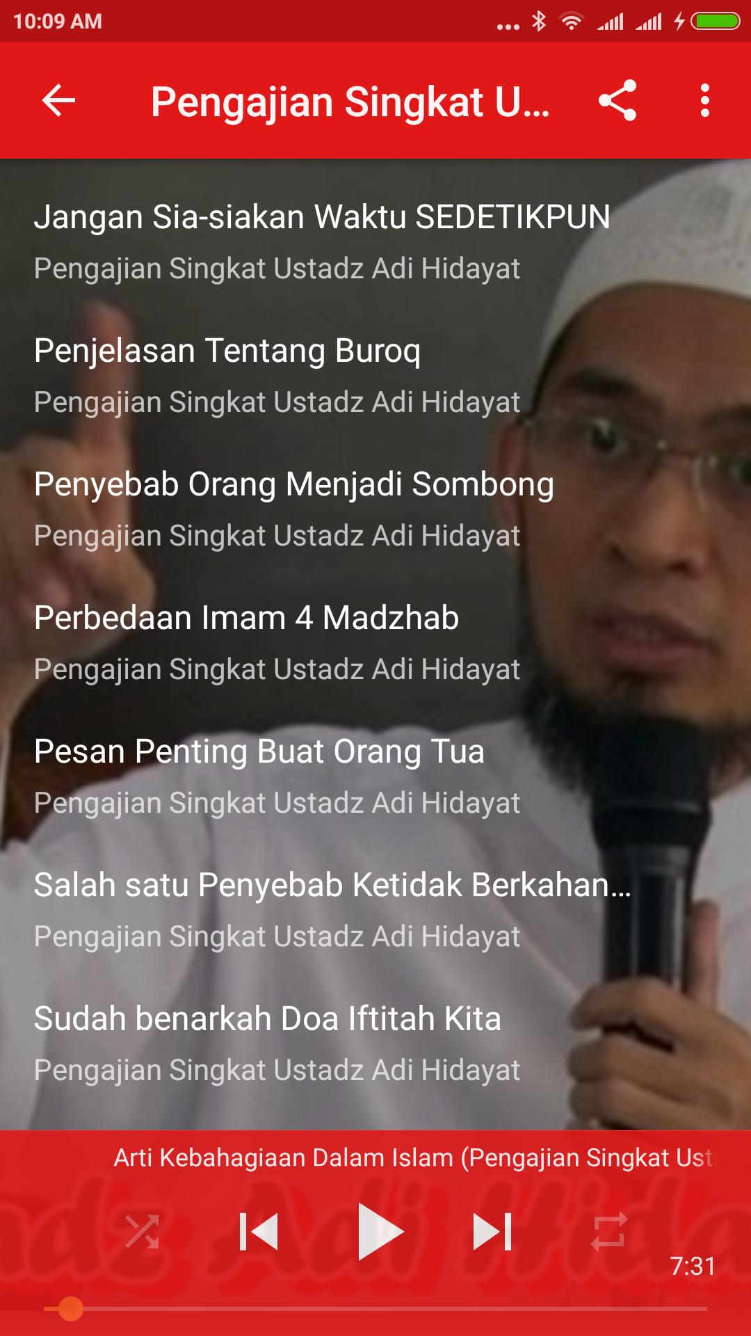 Pengajian Singkat Ustadz Adi For Android Apk Download