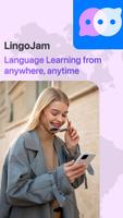 LingoJam: AI Language Learning الملصق