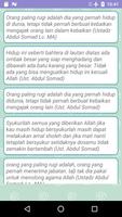 Kata Mutiara Ustadz Abdul Soma captura de pantalla 1