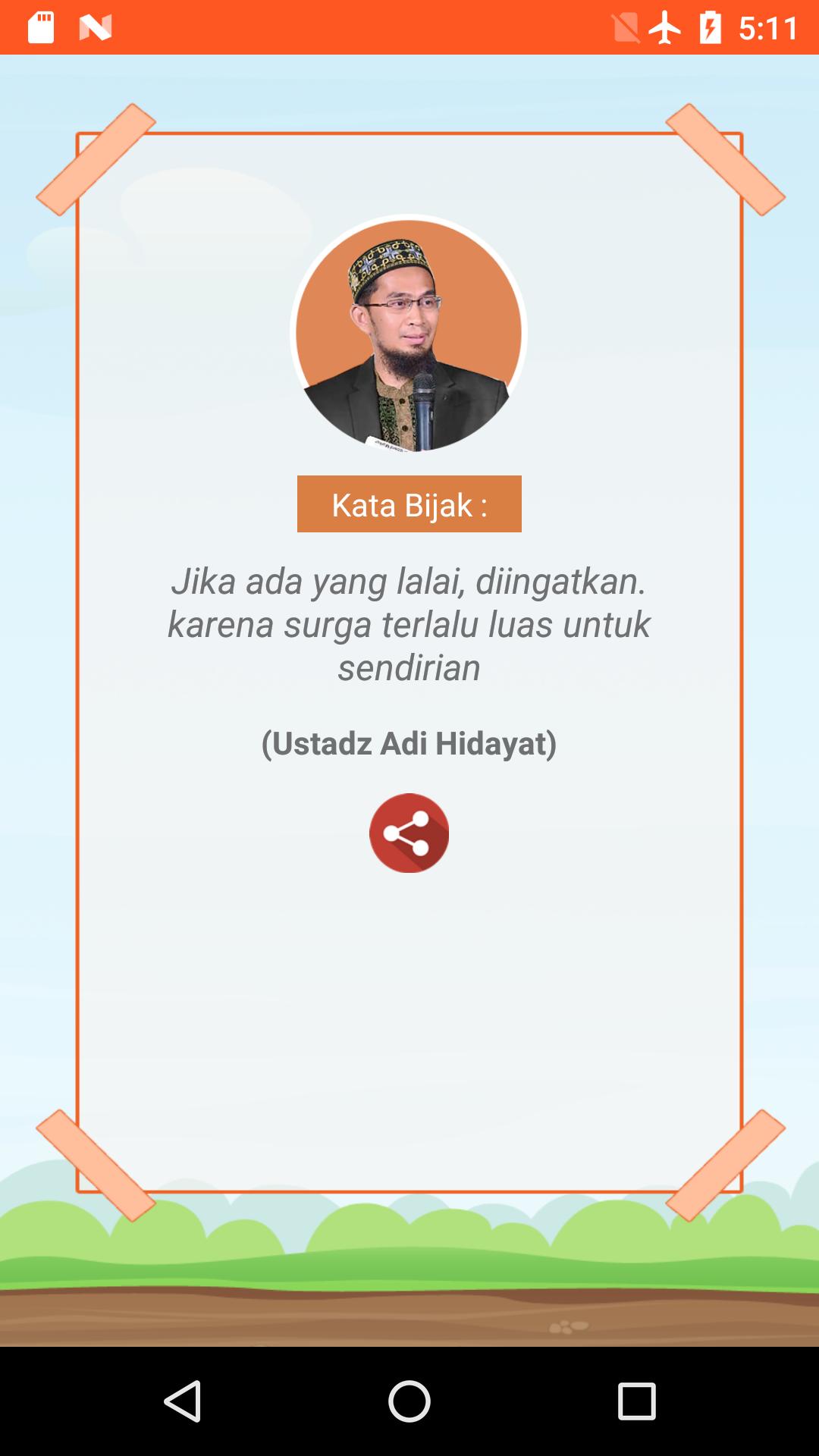 Kata Mutiara Ustadz Adi Hidayat For Android Apk Download